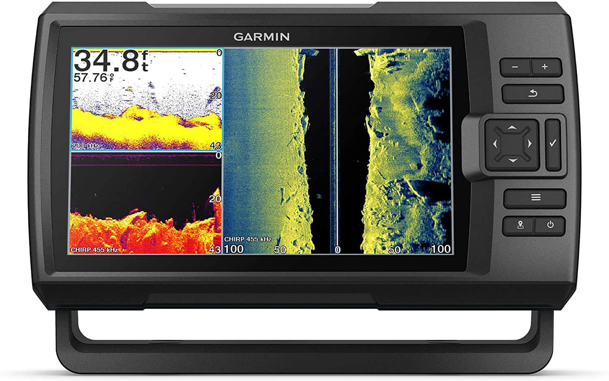 Garmin Striker Vivid 9sv CHIRP traditional sonar helps identify fish