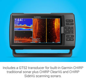 Garmin Striker Vivid 9sv GPS supports route planning and hotspots