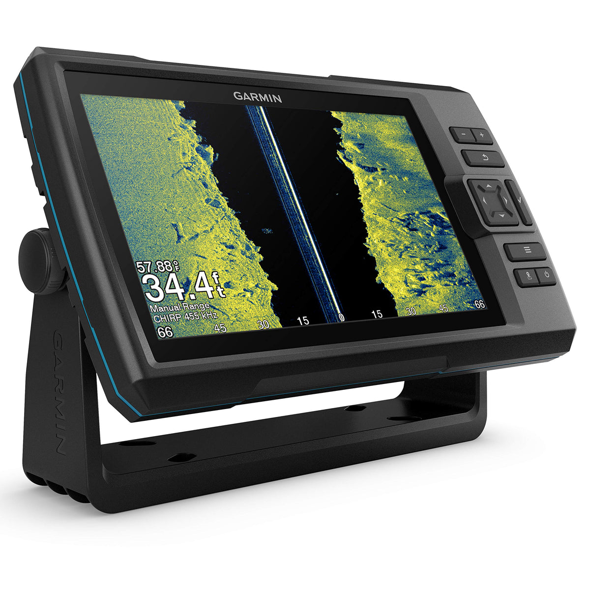 Garmin Striker Vivid 9sv protective cover shields the 9-inch screen