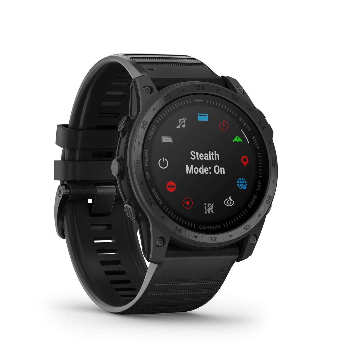 Garmin tactix 7 built-in LED flashlight aids navigation in low light