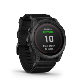Garmin tactix 7 Pro Ballistics Edition DLC-coated bezel withstands rugged conditions