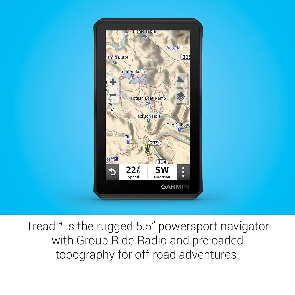 Garmin Tread group tracking supports up to twenty riders for coordinated adventures.
