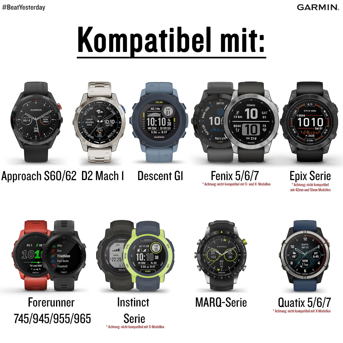 Garmin UltraFit fastener detail with hook-and-loop closure benefit: easy micro-adjustment