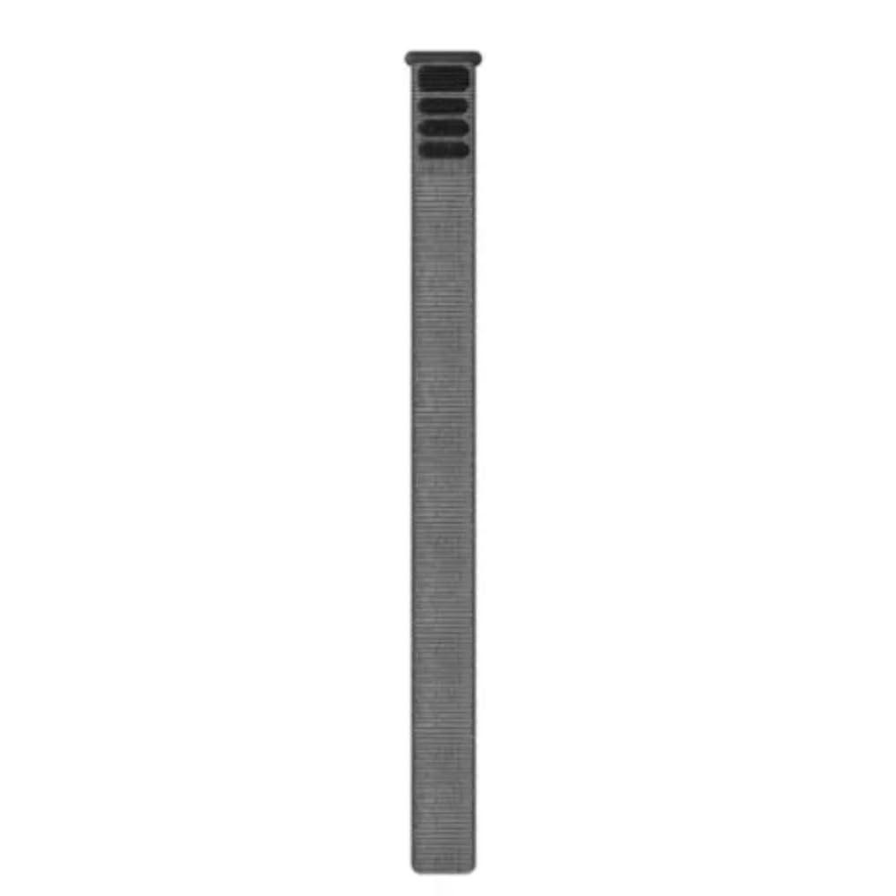 Garmin UltraFit close-up of dual-layer nylon weave highlighting breathable texture and durability