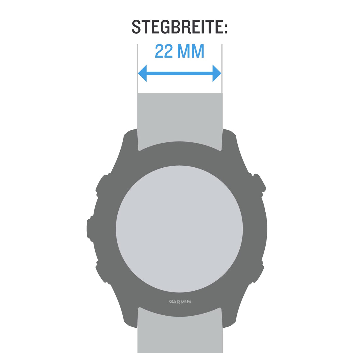 Garmin UltraFit worn on wrist during run benefit: comfortable, secure fit