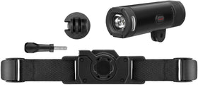 Garmin Varia UT800 Trail Edition in night and day modes with five settings.