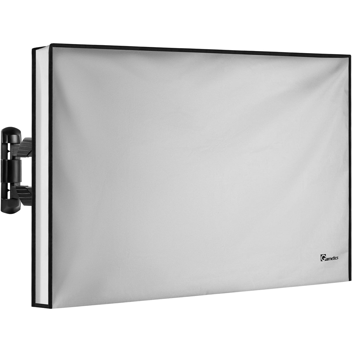 Garnetics front view showing full 50 inch coverage and wet-weather protection
