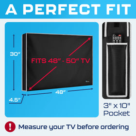 Garnetics Smart Shield front panel protecting screen from glare and debris