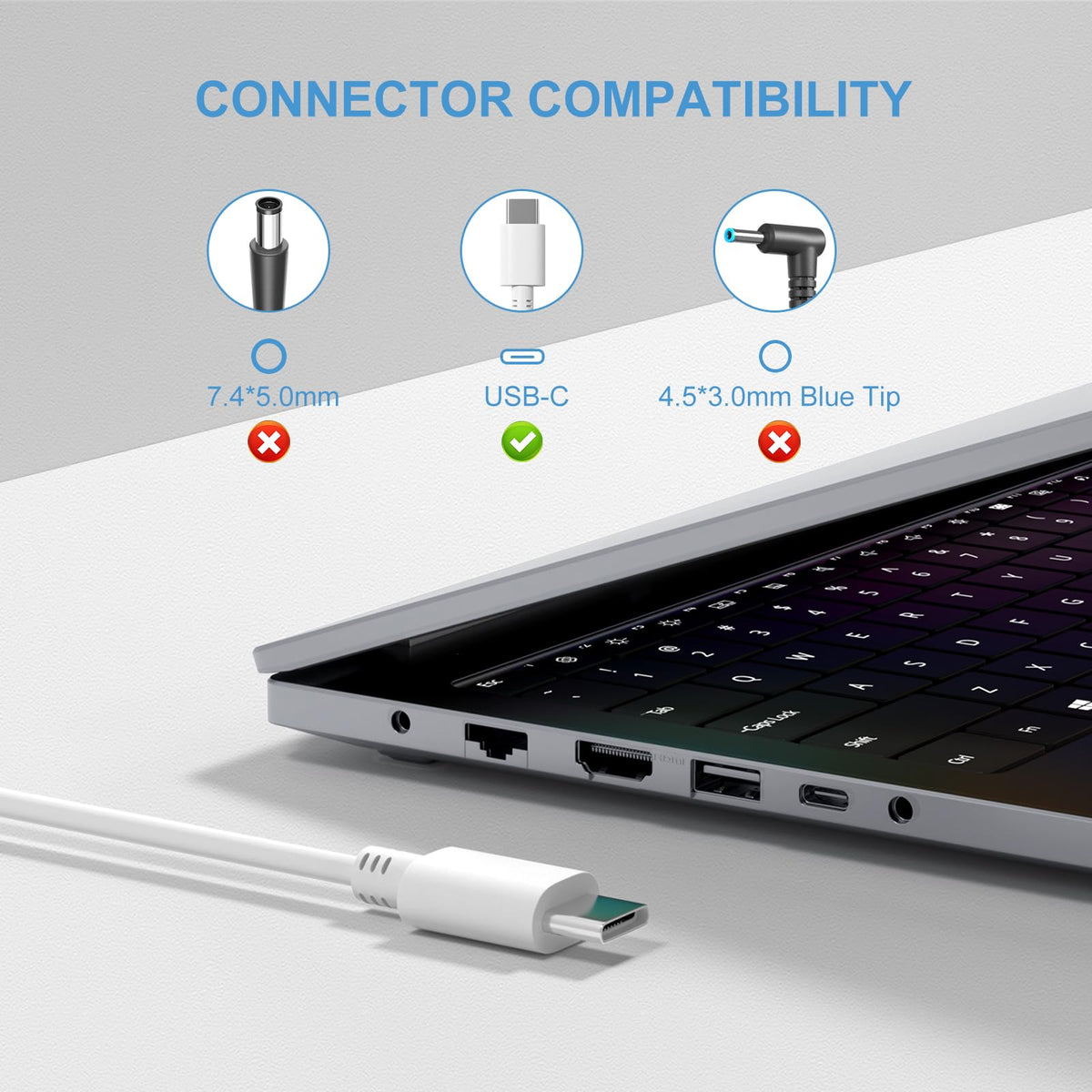 Gasmocs compact portable design fits neatly in bags and on desks.