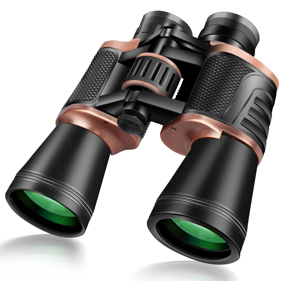 Gaterda front view showing compact body and clear optics, ideal for travel