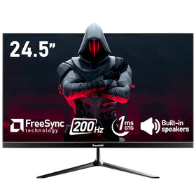 Gawfolk 24.5-inch gaming monitor front view highlighting immersive display