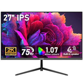 Gawfolk 27-inch IPS monitor front view showing vibrant color and clarity