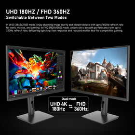 Gawfolk 27-inch IPS monitor shows ultra-fast 360 Hz FHD for smooth motion