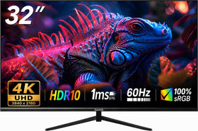 Gawfolk 32-inch 4K monitor front view for crisp design work.