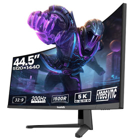 Gawfolk curved-arc display emphasizes 1500R curvature for comfortable long sessions