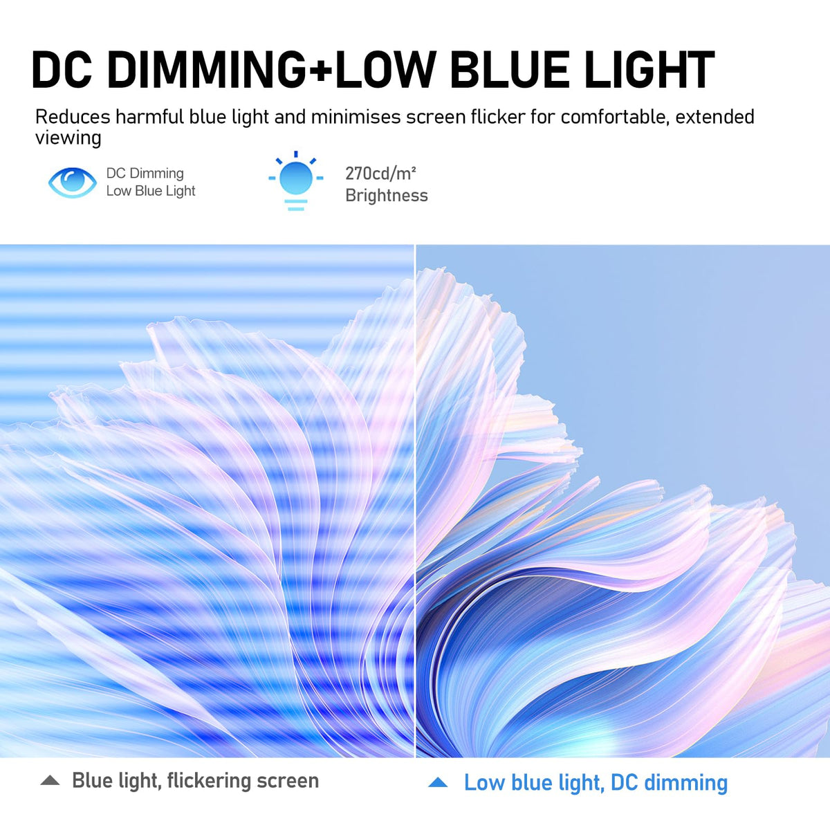 Gawfolk eye-care tech with low blue light reduces strain during long sessions.