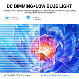Gawfolk low blue light and DC dimming protect eyes