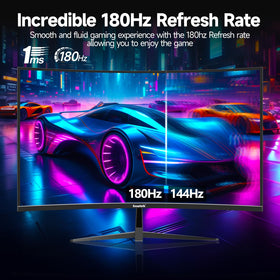 Gawfolk monitor with AMD FreeSync reduces tearing for fluid video.