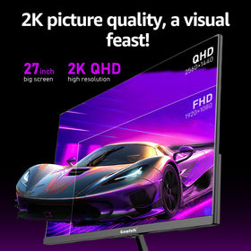 Gawfolk bezel-less design for distraction-free widescreen viewing.