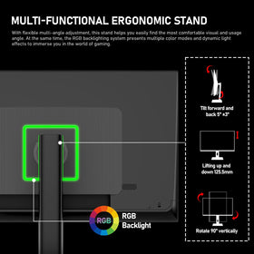 Gawfolk built-in speakers and RGB lighting enhance gaming ambiance