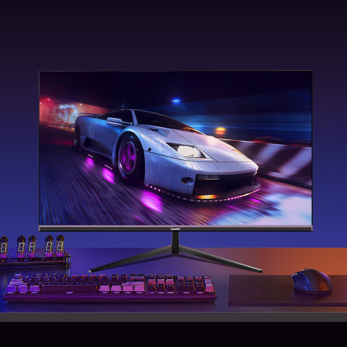 Gawfolk wall-mount compatibility supports clean, space-saving setups.