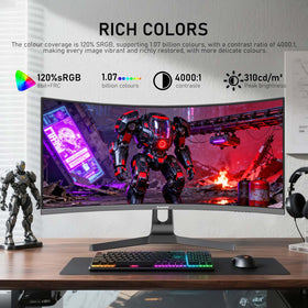 Gawfolk wall-mount compatible design for a clean, space-saving setup.