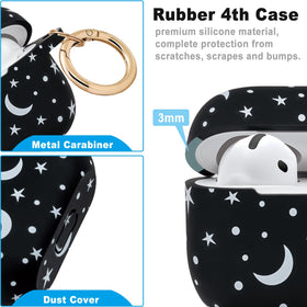 Gawnock leopard print AirPods 4 case protects while looking stylish.