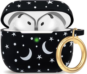 Gawnock leopard AirPods 4 case with secure fit and vivid print.