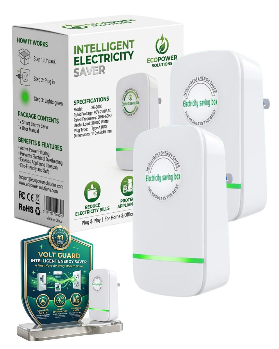 gbdyhup electricity saving box front view demonstrates compact home energy saver