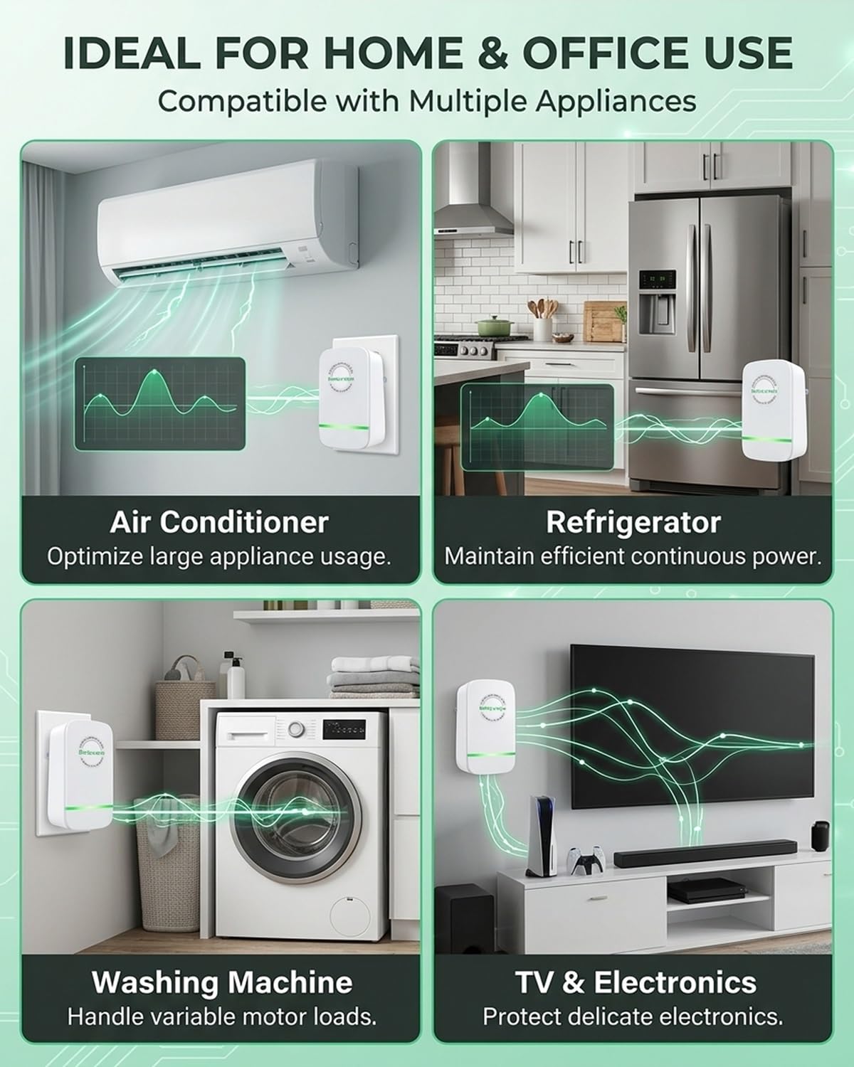 gbdyhup plug-in saver in use under daily household load
