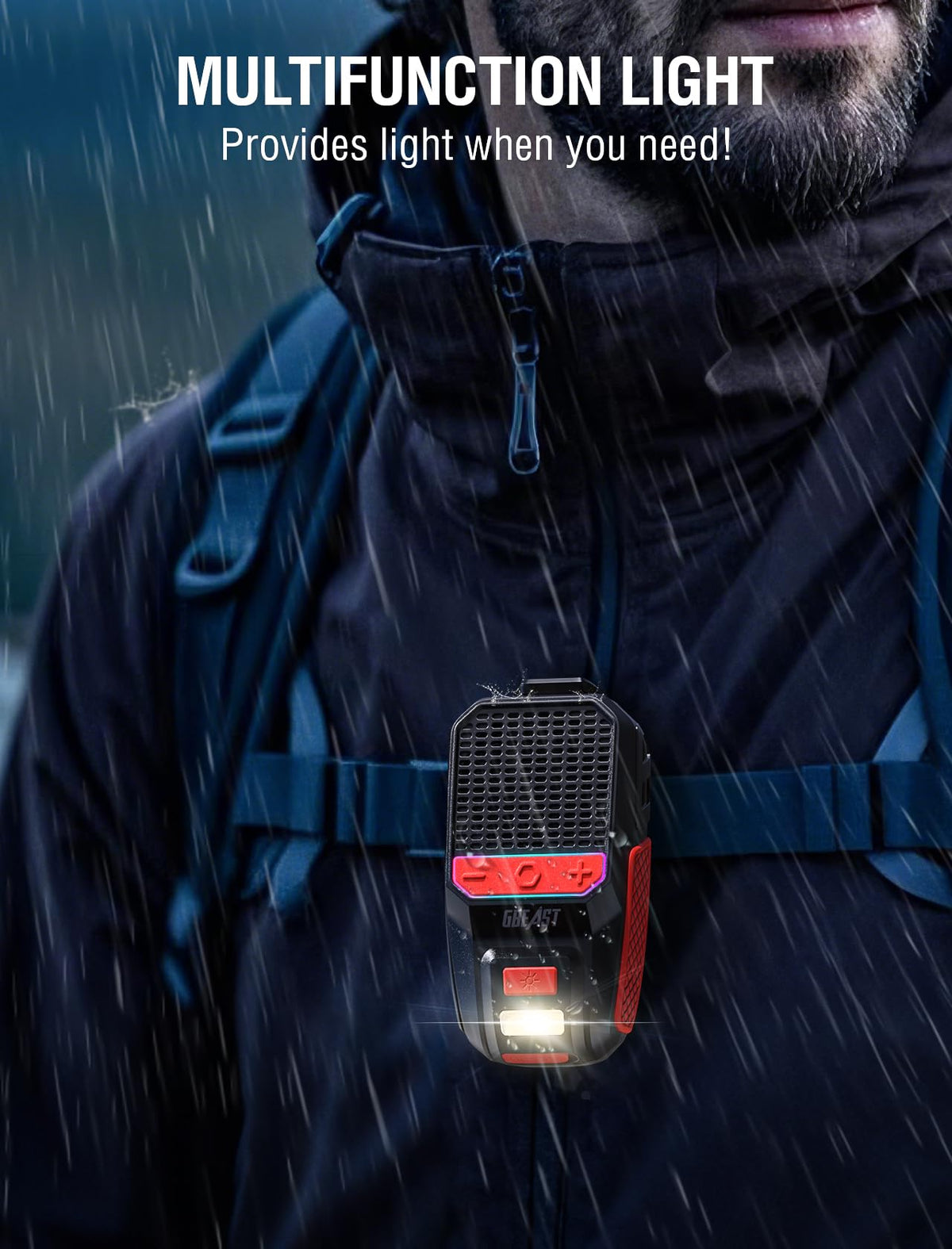 GBEAST 700mAh battery delivers all-day listening with quick recharge