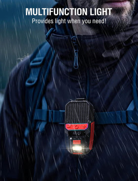 GBEAST 700mAh battery delivers all-day listening with quick recharge