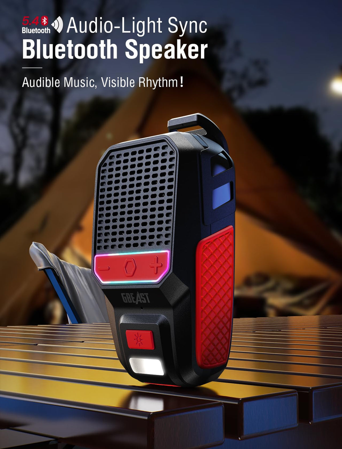 GBEAST voice and button control for hands-free music and calls management