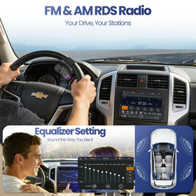 GBEER Bluetooth 5.3 with AM/FM radio for stable wireless music