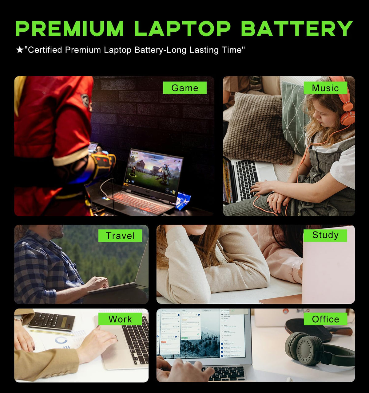 GBLGBD WY9DX Latitude 14-5420 battery ensures reliable daily power