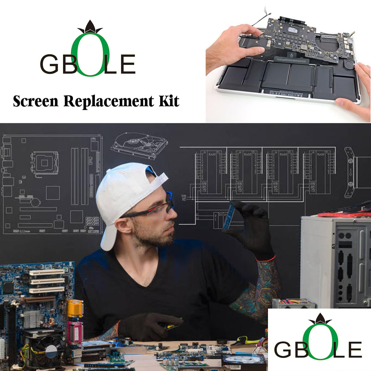 GBOLE back cover for MacBook Pro 13.3 inch ensures a snug, seamless fit