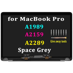 GBOLE MacBook Pro screen assembly for A1989/A2159/A2289 in space gray for crisp visuals