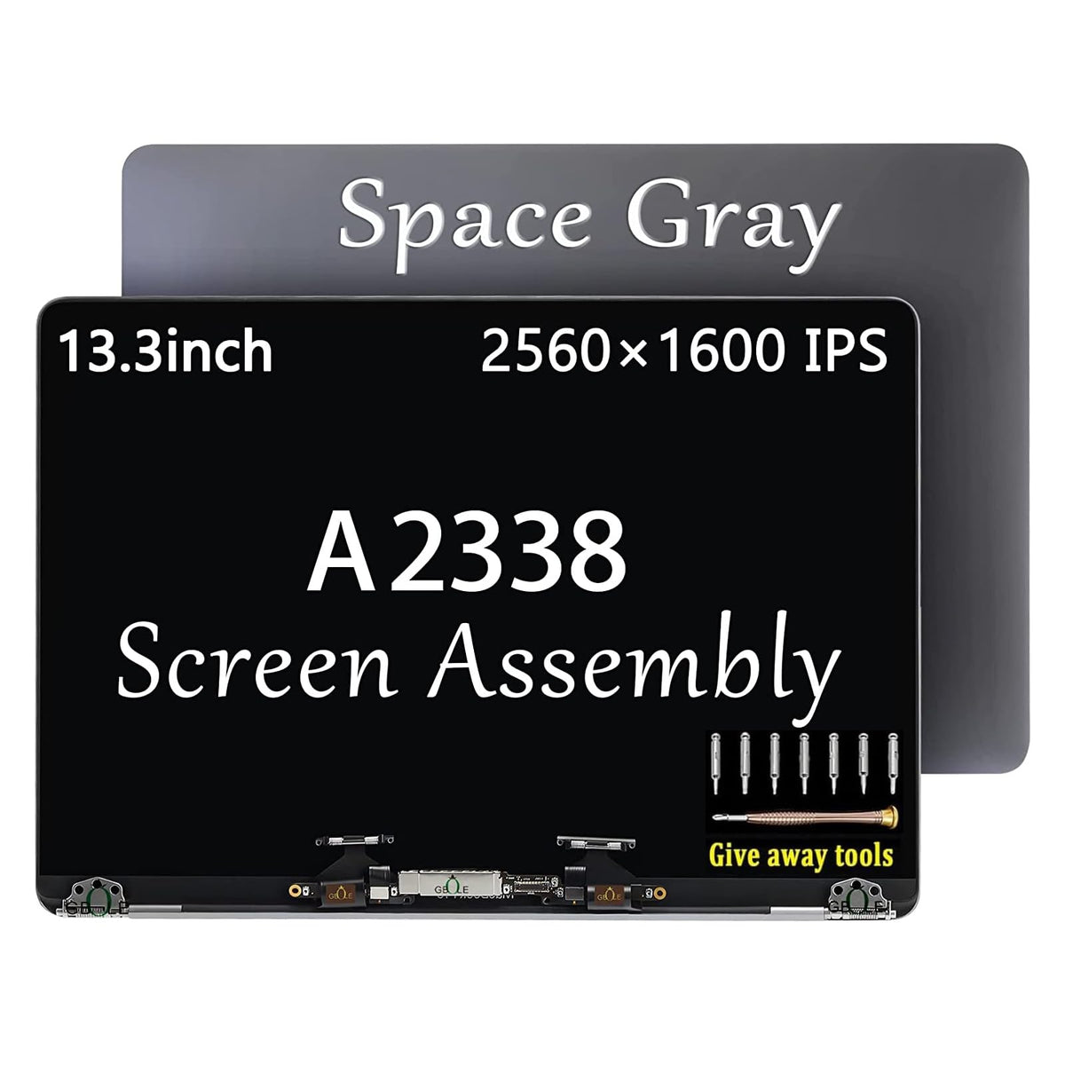 GBOLE A2338 screen assembly for MacBook Pro, crisp display restoration