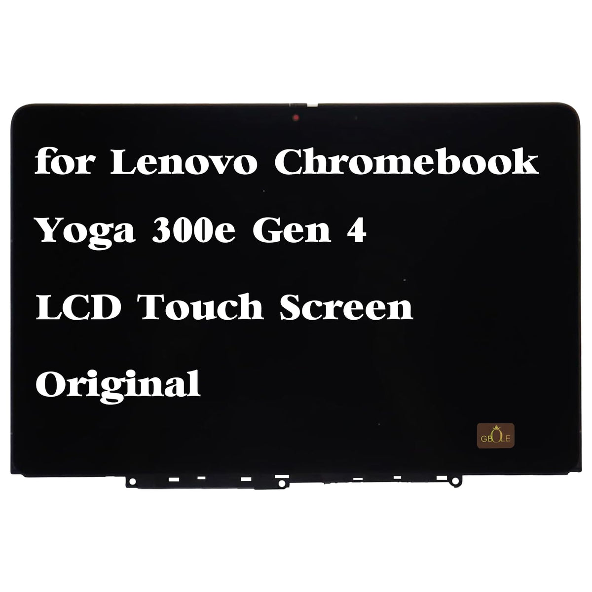 GBOLE Lenovo 300E Yoga LCD front view showing clean display and bezel.