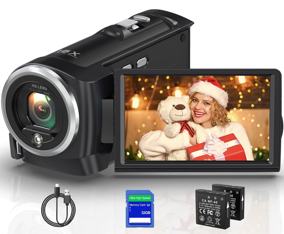 Gcasio front view showing camera body and lens for clear product identification and trust