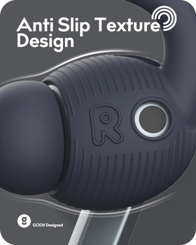 Gcioii ear hooks set includes storage pouch for easy transport after workouts.