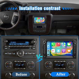 Gdienty Android 13 head unit with built-in 4G for stable connectivity on the go.