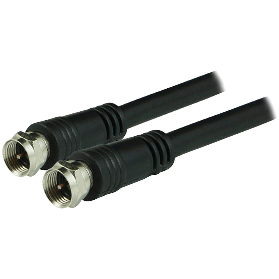 GE 33598 front connector showing secure F-type plug for consistent signal