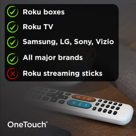 GE OneTouch BigEZ packaging with manual showing included setup support