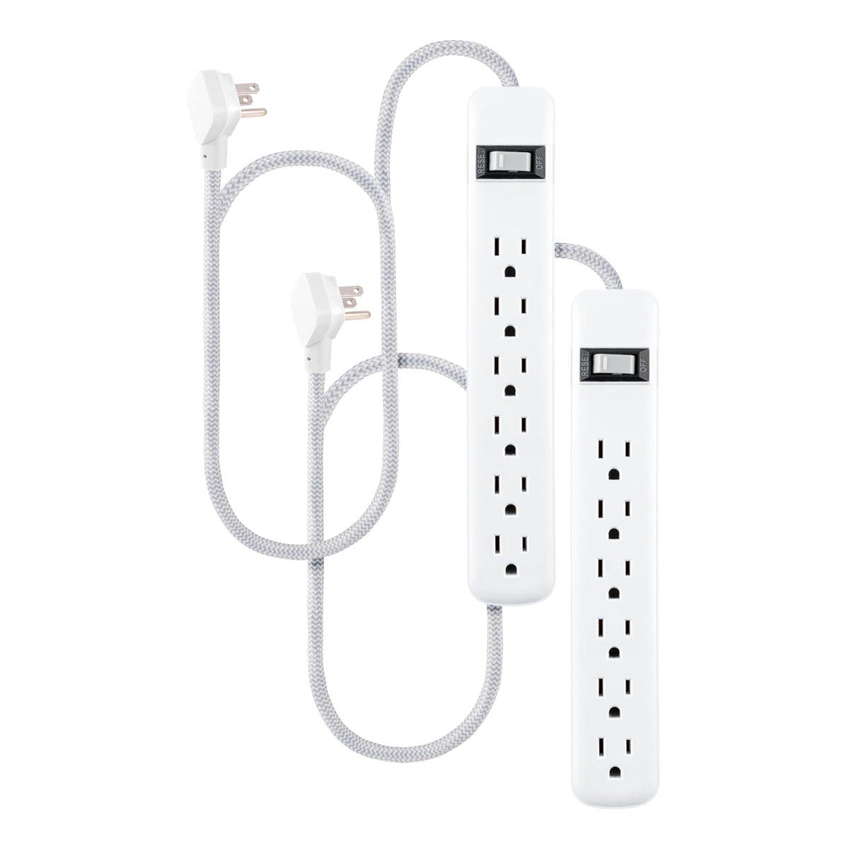 GE close-up of braided cord texture providing tangle-resistant durability