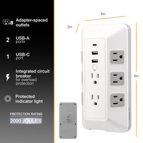 GE close-up of USB-C and USB-A ports for faster device charging benefit
