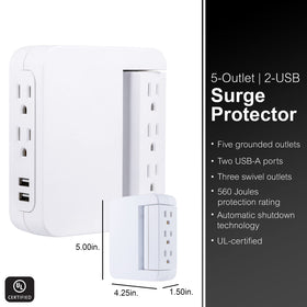 GE Pro Swivel Surge Tap 90-degree swivel design fits behind furniture for tidy spaces.