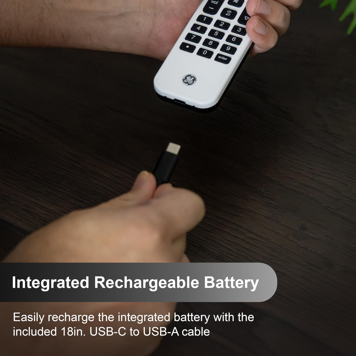 GE universal remote app hotkeys for quick access to streaming apps