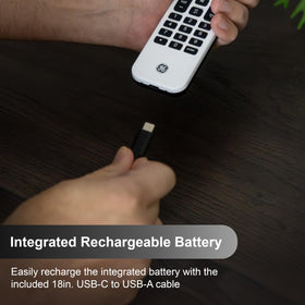 GE universal remote app hotkeys for quick access to streaming apps