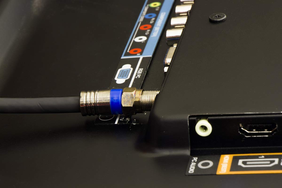 GE RG6 solid-core conductor helps preserve signal quality